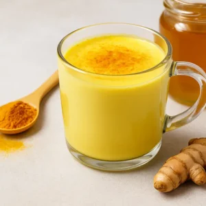 شیر، زردچوبه و عسل